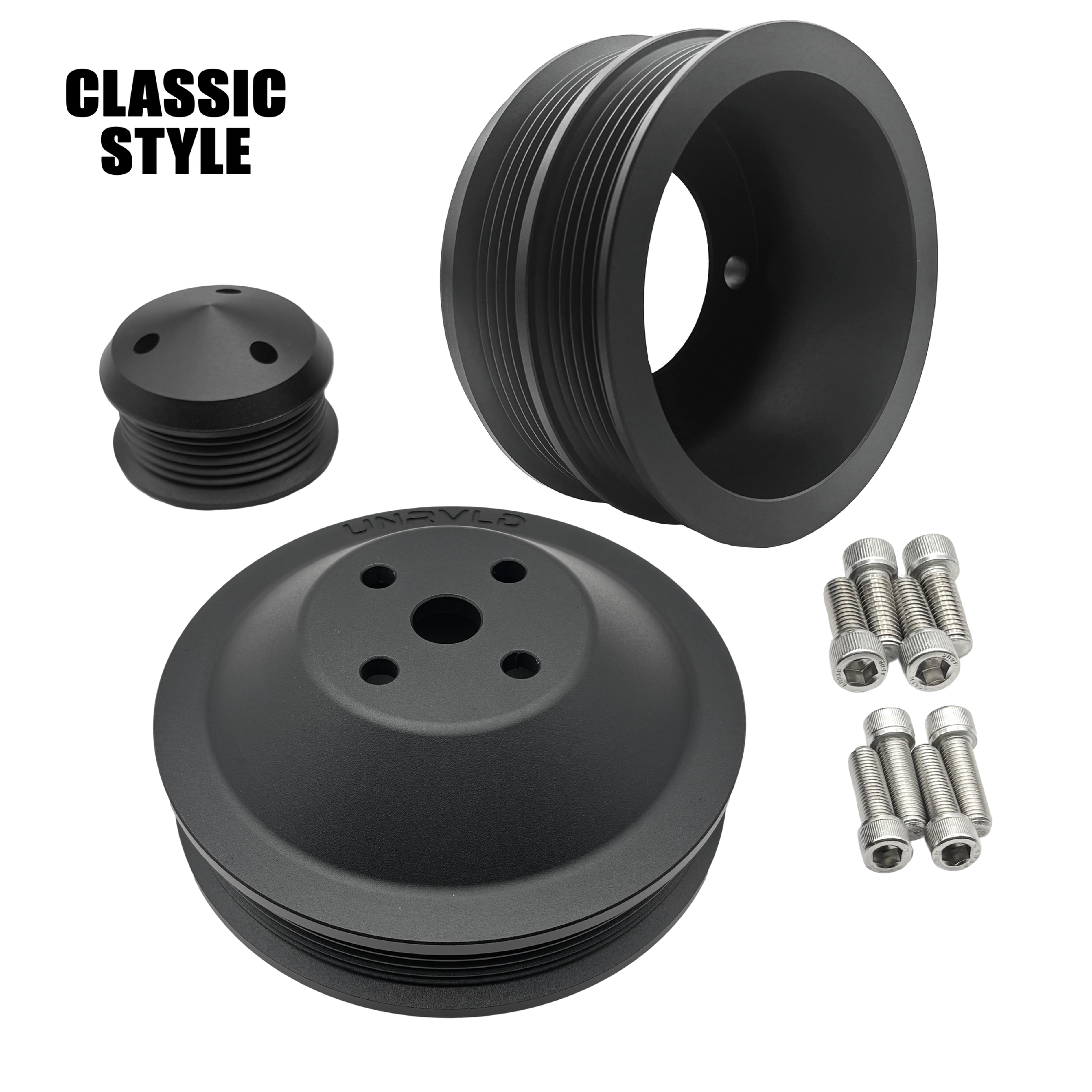 Ford Serpentine Pulleys Dual Balancer 6PK