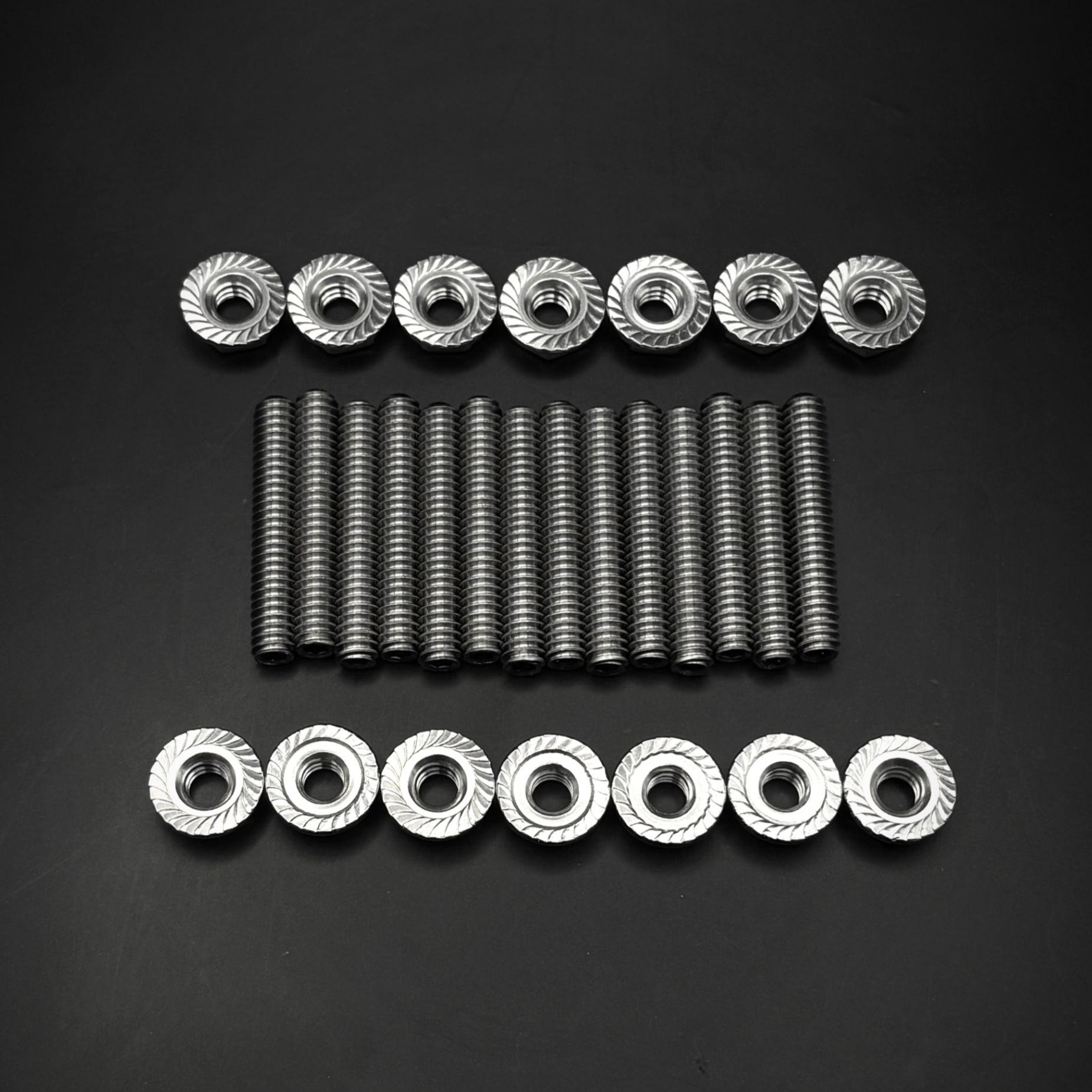SBF Valve Cover Stud Kit Stainless