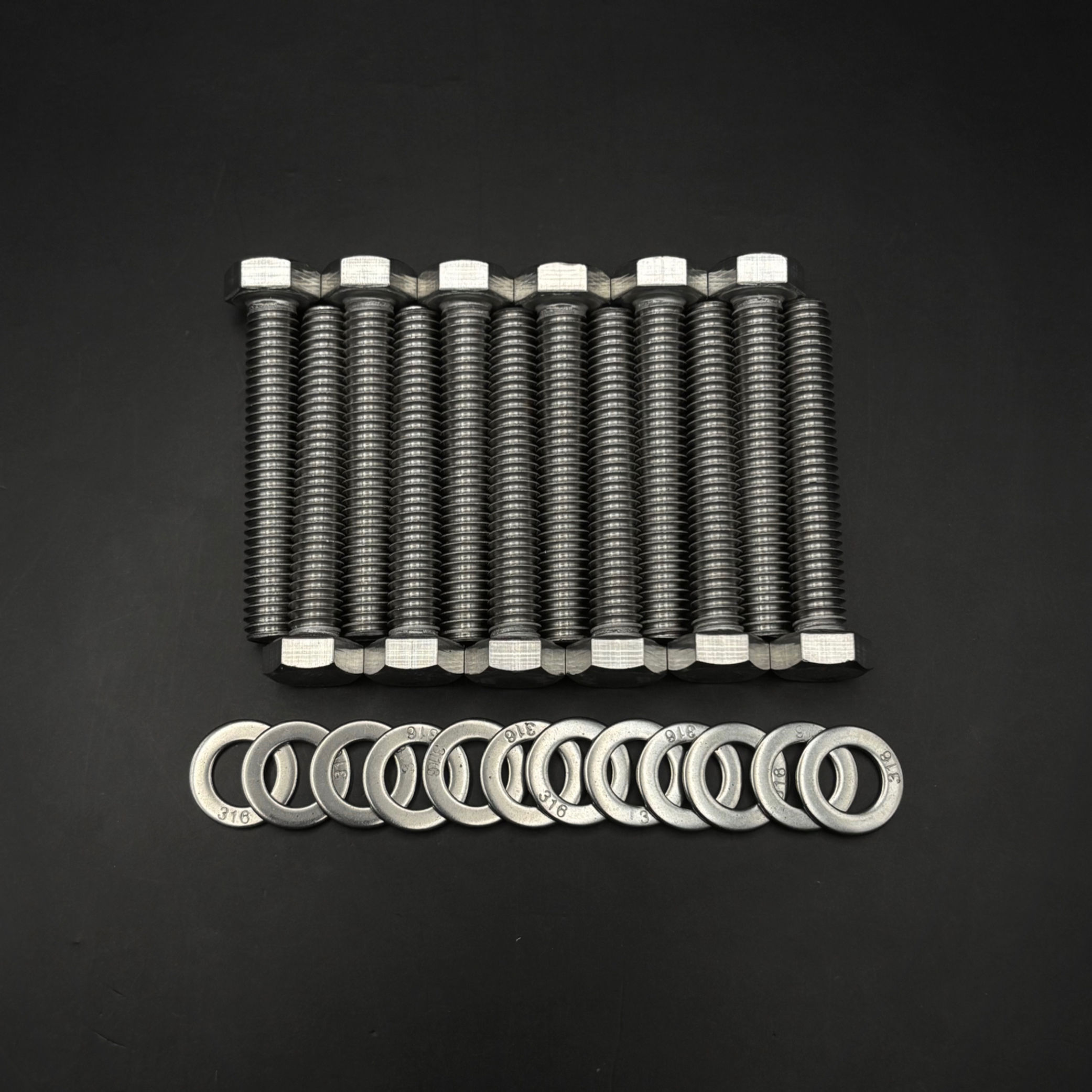 Ford Windsor Intake Bolt Kit Stainless
