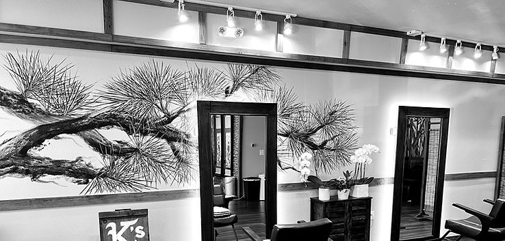 interior of the K’s Hair Salon