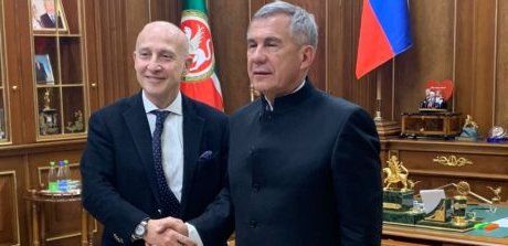 Visita in Tatarstan dell’ambasciatore d’Italia a Mosca Giorgio Starace