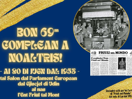 L’Ente Friuli nel Mondo compie 69 anni