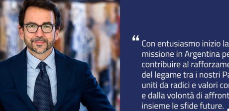 Fabrizio Lucentini è il nuovo Ambasciatore d’Italia in Argentina