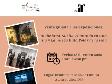 Lima : percorso guidato di tre esposizioni artistiche all’IIC