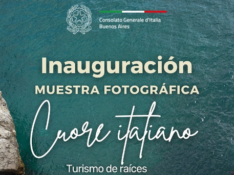 Buenos Aires - Turismo delle radici: al Consolato la mostra fotografica "Cuore italiano"
