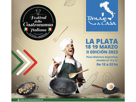 La Plata : secondo Festival della Gastronomia Italiana
