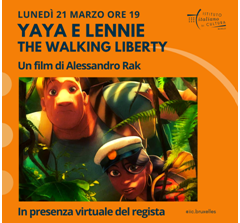 All’IIC di Bruxelles il 21 marzo la proiezione del film “Yaya e Lennie” di Alessandro Rak
