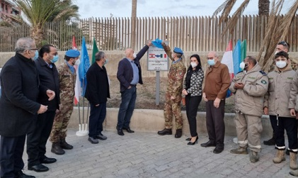 Dai Caschi Blu italiani un progetto di illuminazione pubblica sostenibile in Libano