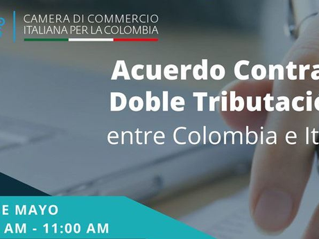 Convenzione Italia-Colombia contro le doppie imposizioni fiscali: l’incontro con la CCI