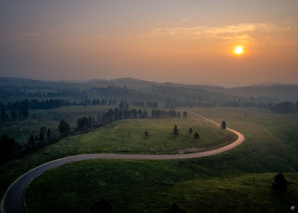 The road reminds us of people hurrying to get somewhere. Jesus encourages us to slow down and rest.