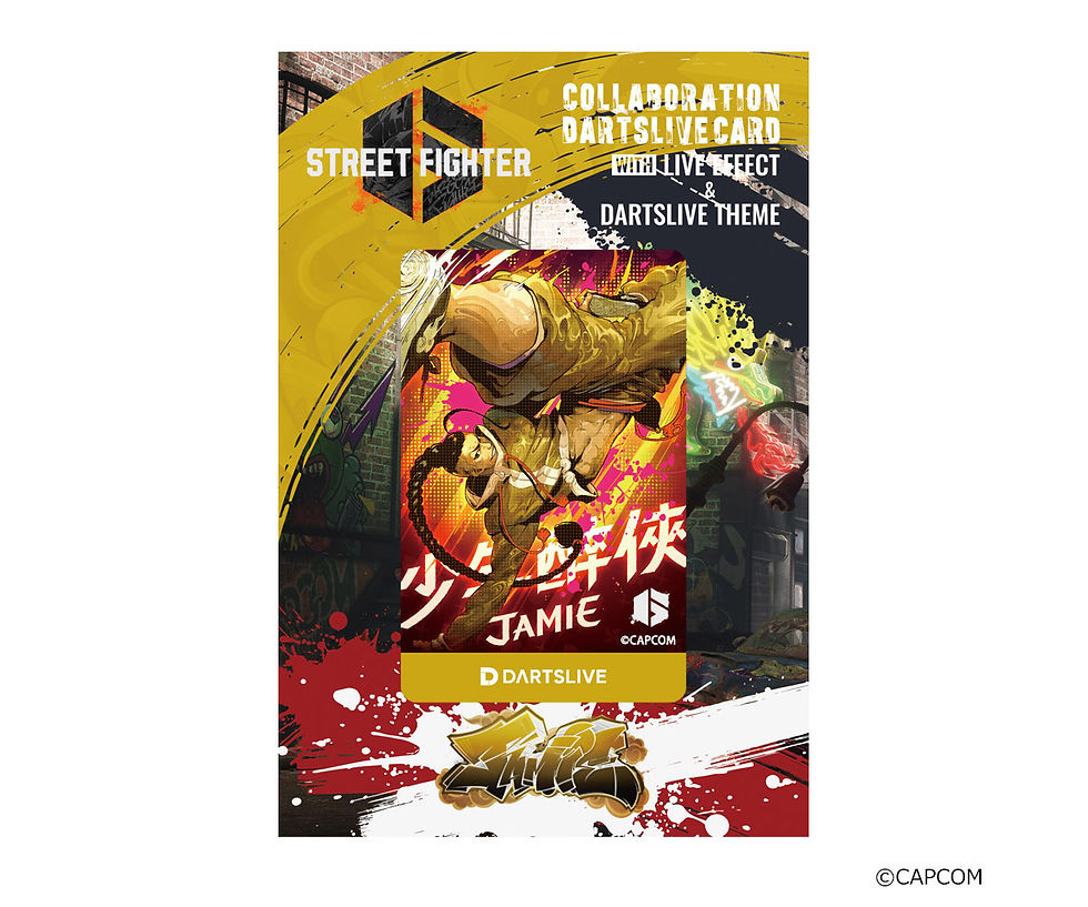 縮圖：DARTSLIVE CARD Street Fighter 6 傑米
