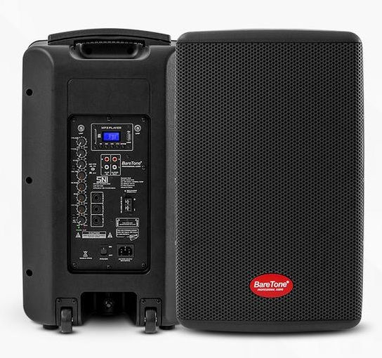 Sewa BareTone MAX10HE - 10” Portable BT Speaker + Wireless Mic & Built-in Battery Jakarta & Bekasi