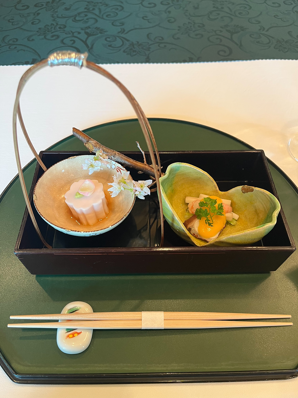 Kaiseki, a traditional Japanese multi-course meal