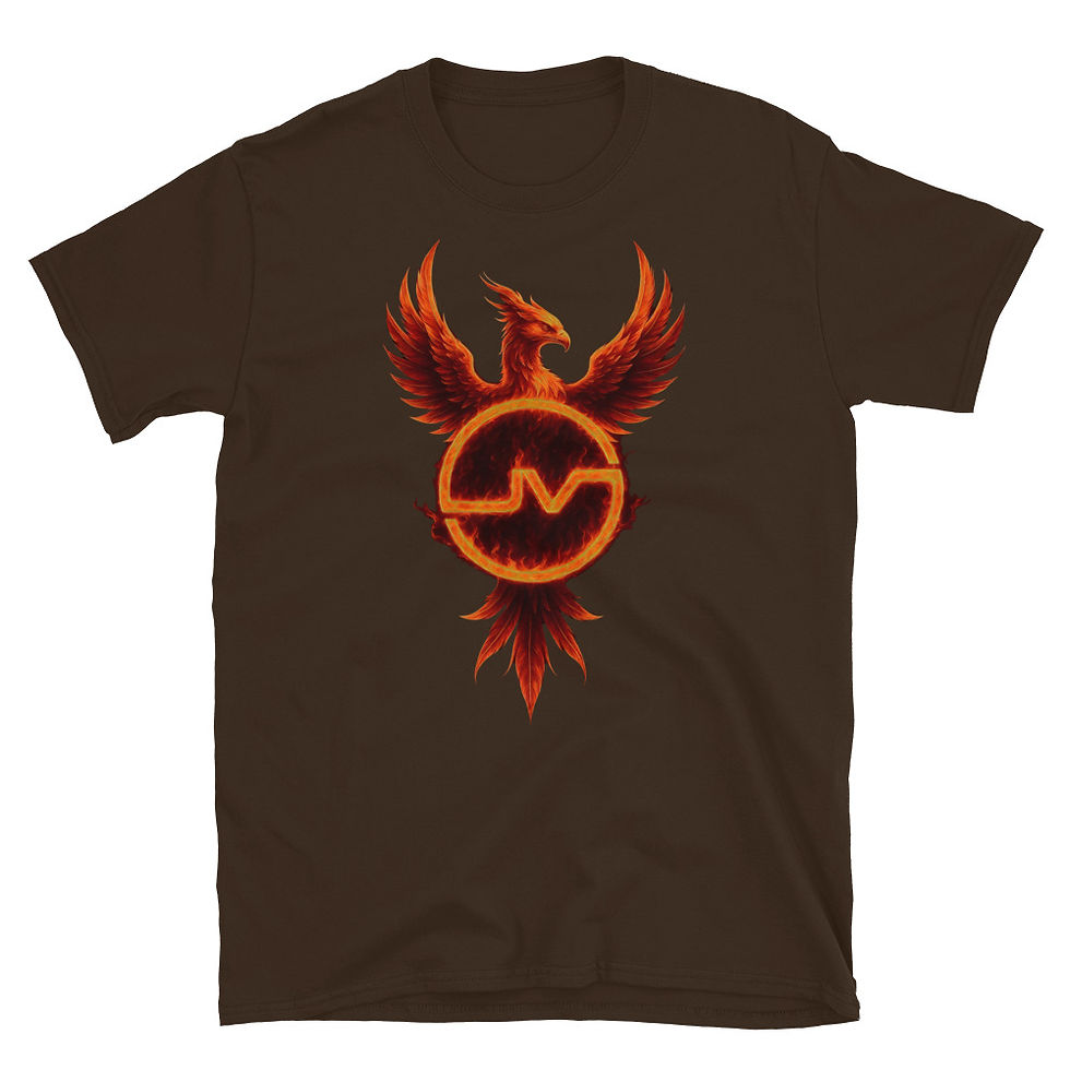 Thumbnail: Cotton JV/Phoenix Logo Short-Sleeve Unisex T-Shirt price includes SHIPPING