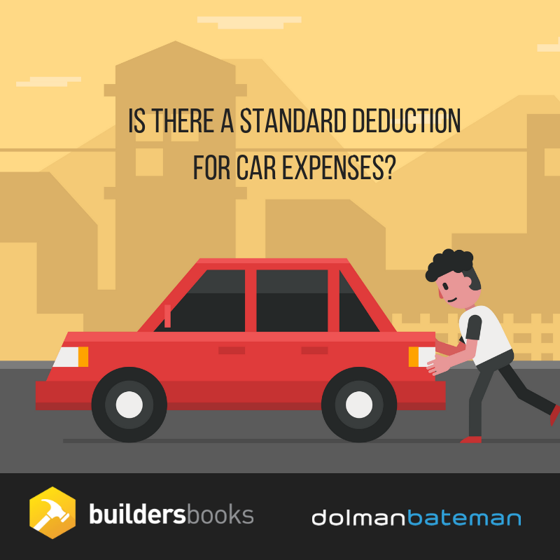 is there a standard deduction for car expenses