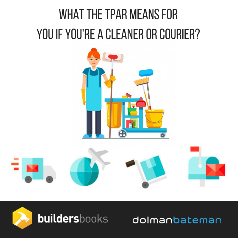 What the TPAR means for you if you're a cleaner or courier