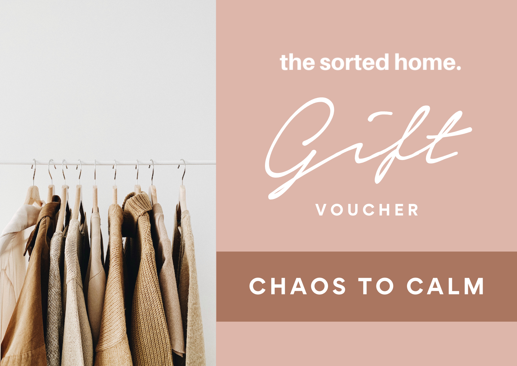 CHAOS TO CALM ~ GIFT VOUCHER