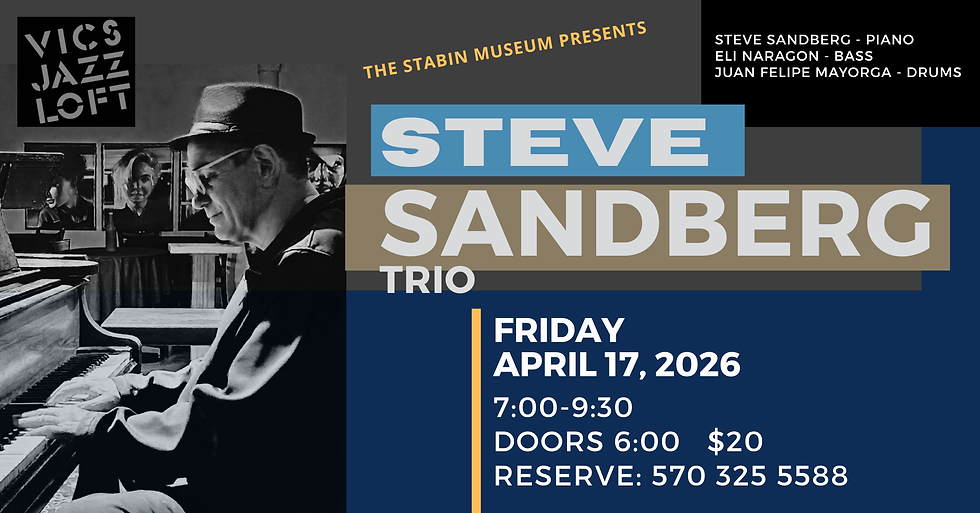 Jazz Nights: Steve Sandberg Trio