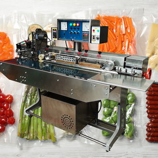 เครื่องซีลสุญญากาศ เครื่องซีลระบบสายพานลำเลียงแนวนอน