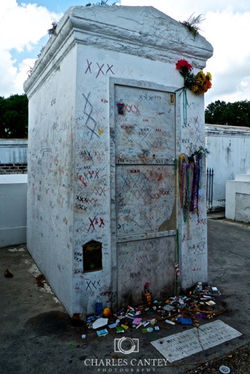 Purported tomb of Marie Laveau