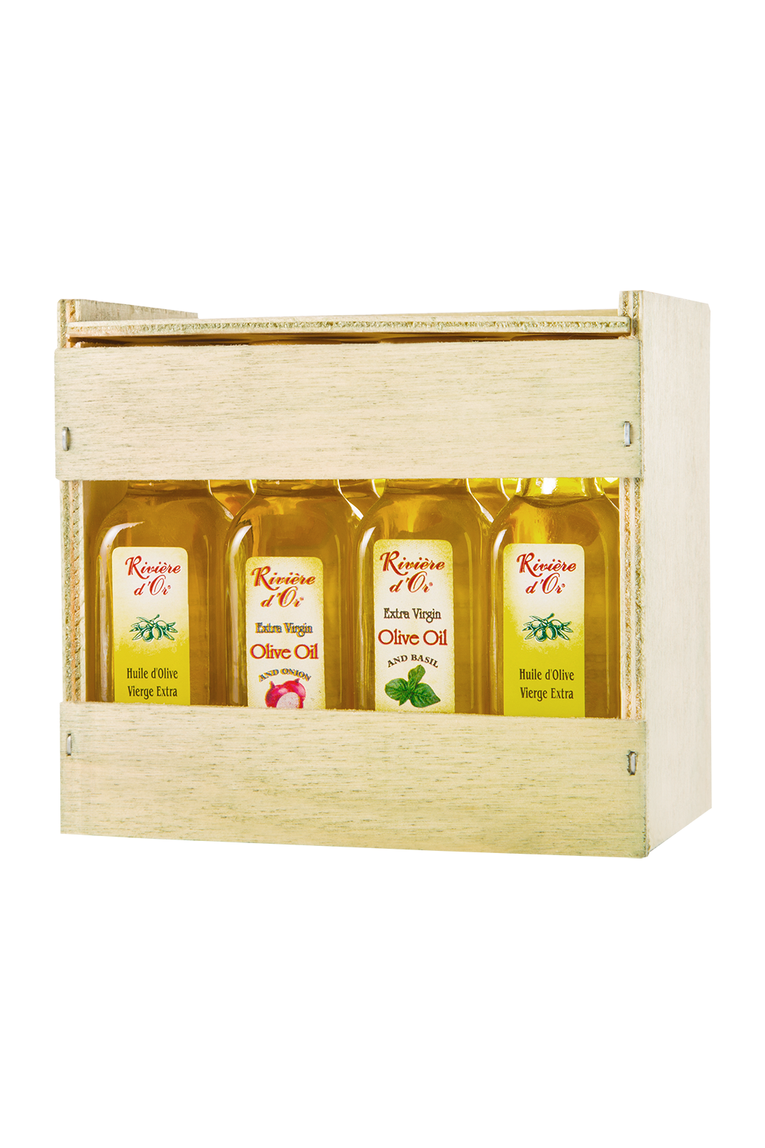 Extra virgin olive oil gift box