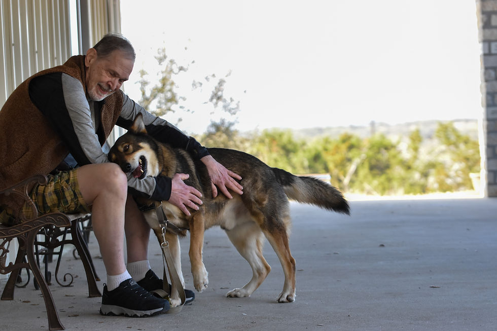 In The Groove, Meet Our Newest Service Dog Team: Bruce and Groove