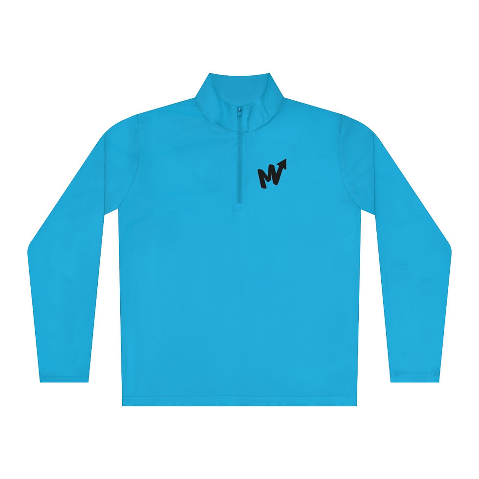 Thumbnail: MEND Unisex Quarter-Zip Pullover
