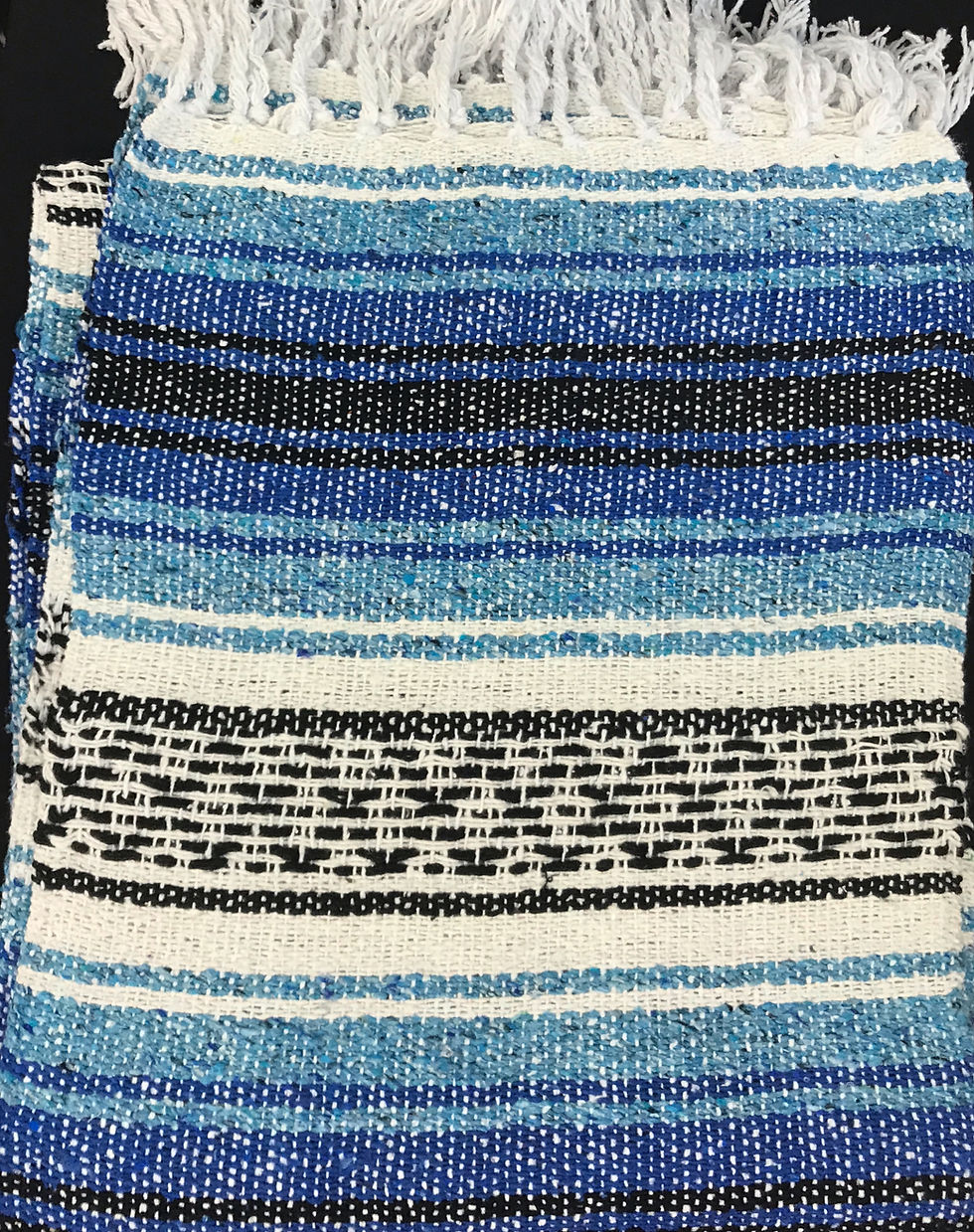 Falsa Blanket - Royal Blue and Light Blue