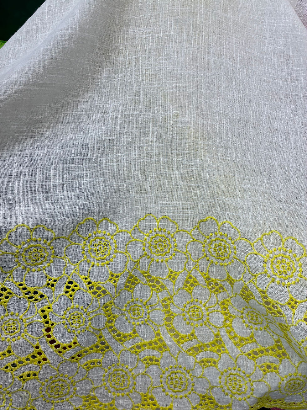 Miniatura: Embroider Cotton Gauze