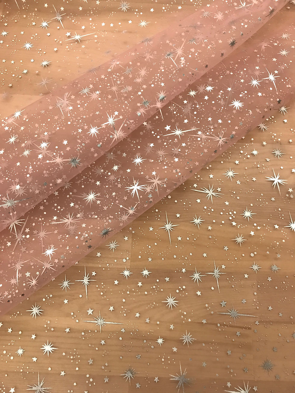 Miniatura: Foil Star - Organza
