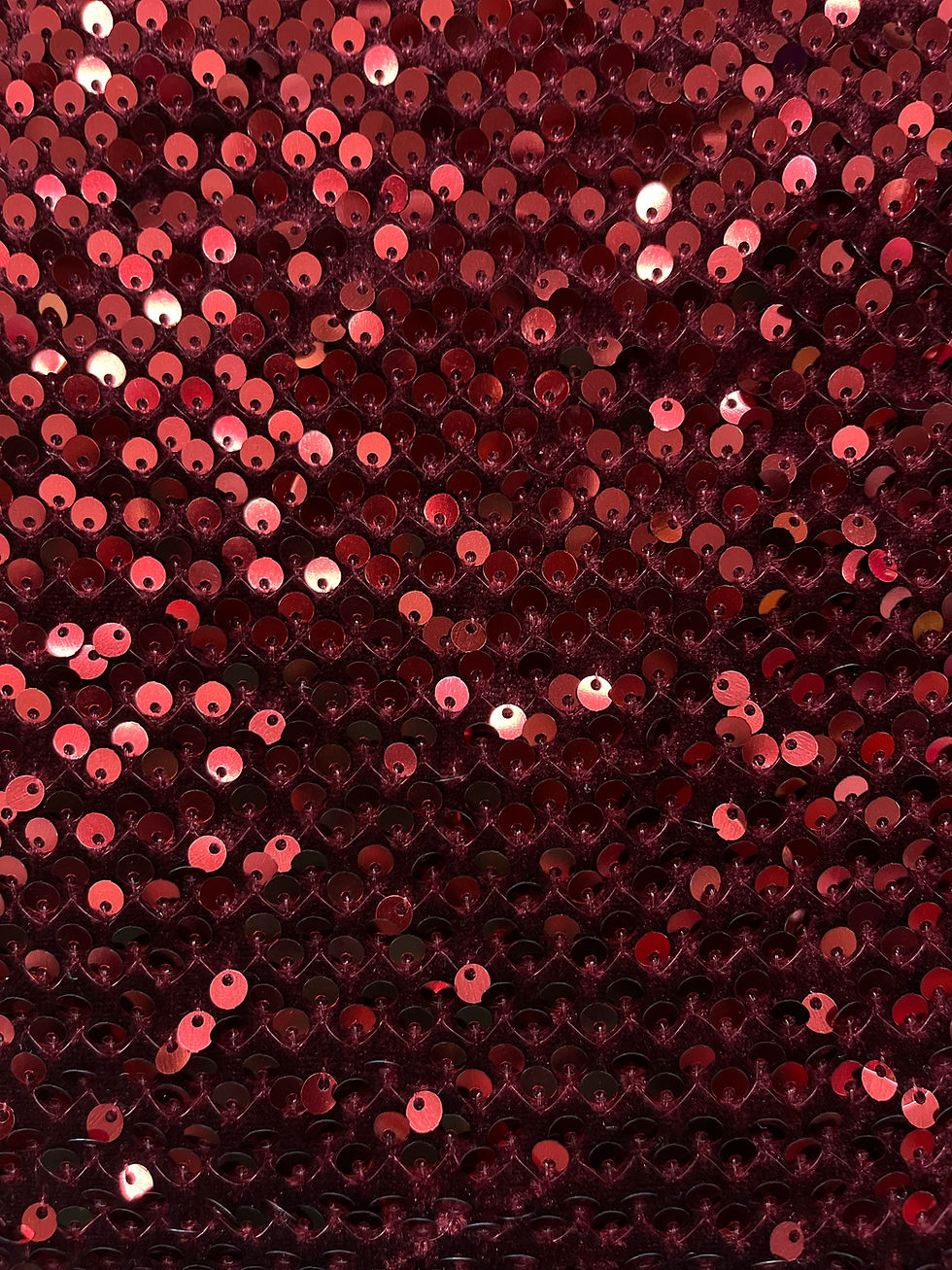 Thumbnail: Velvet Sequin Fabric