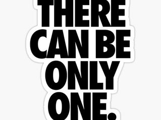 There is only ONE solution… to the number ONE.