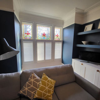 Half Height Plantation Shutter, Fitted In Leeds 