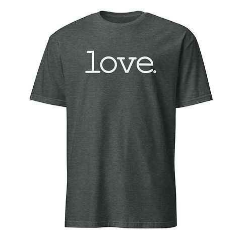 Unisex “love.” Tee | The Porch Collection