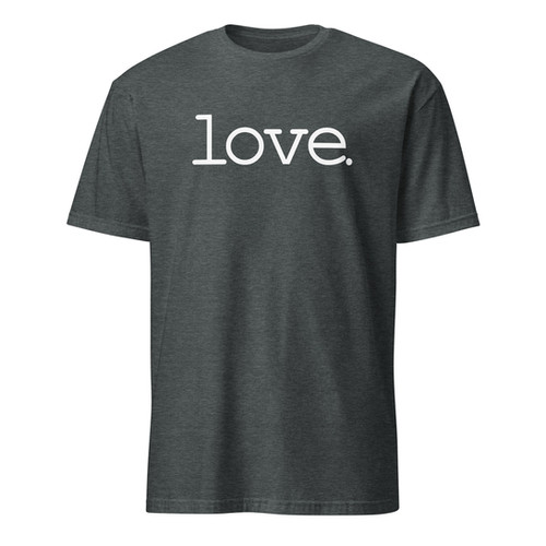 Unisex “love.” Tee | The Porch Collection