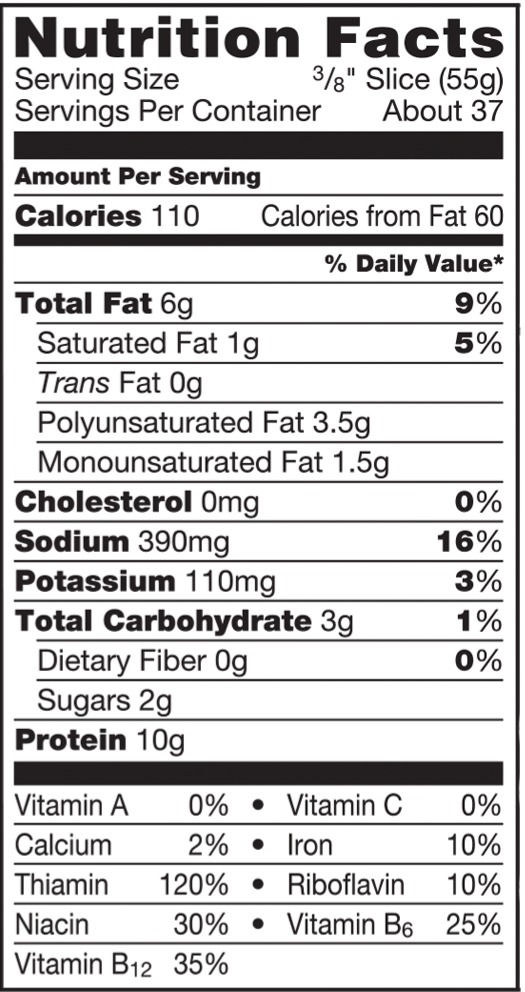 Thumbnail: Meatless Ham Deli Roll