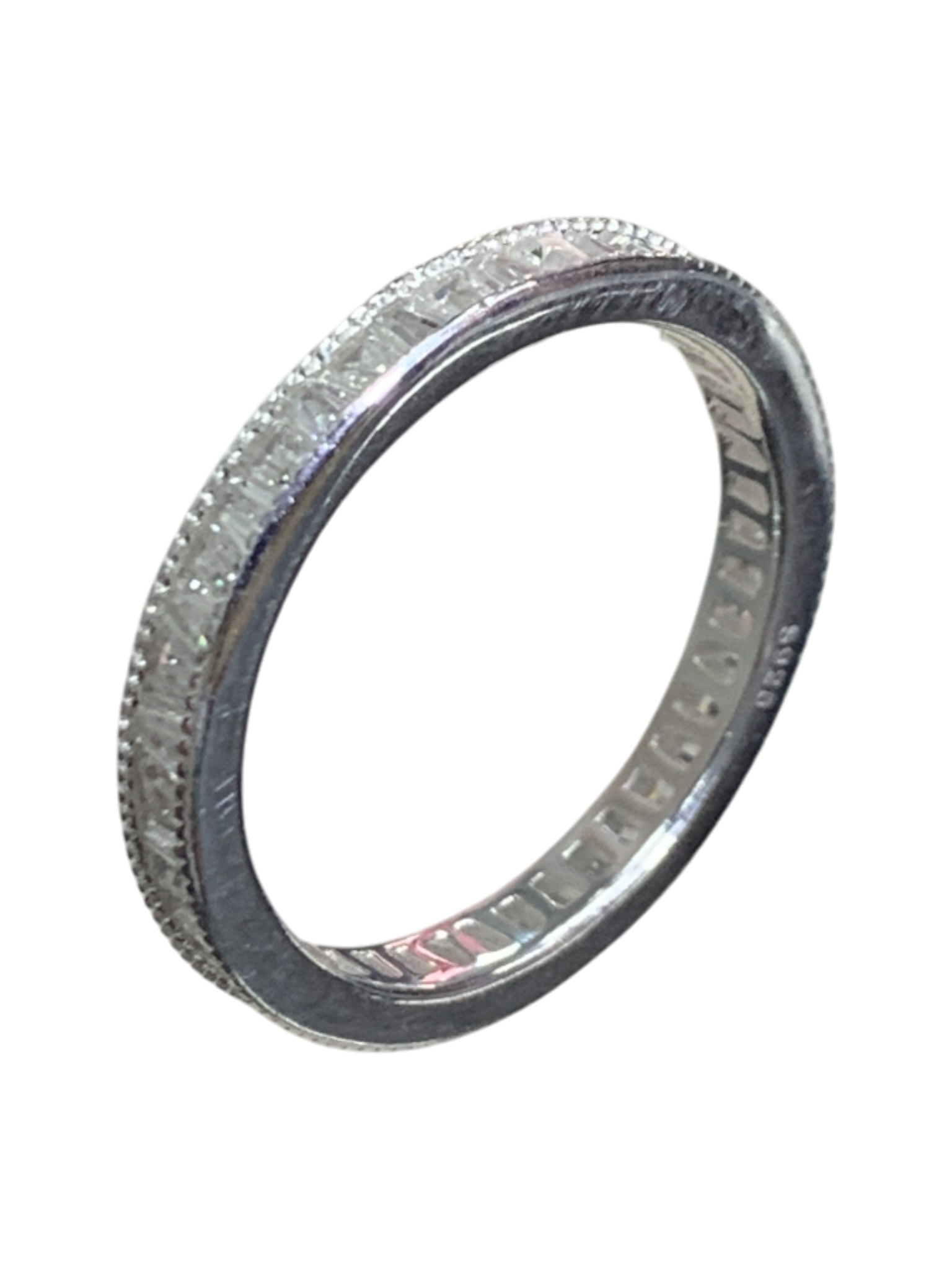 Cubic Simple Band Ring 698