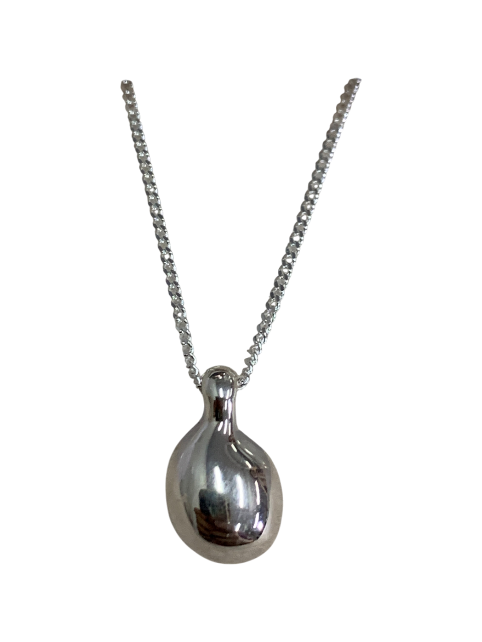 Organic Round Pendant Necklace 626