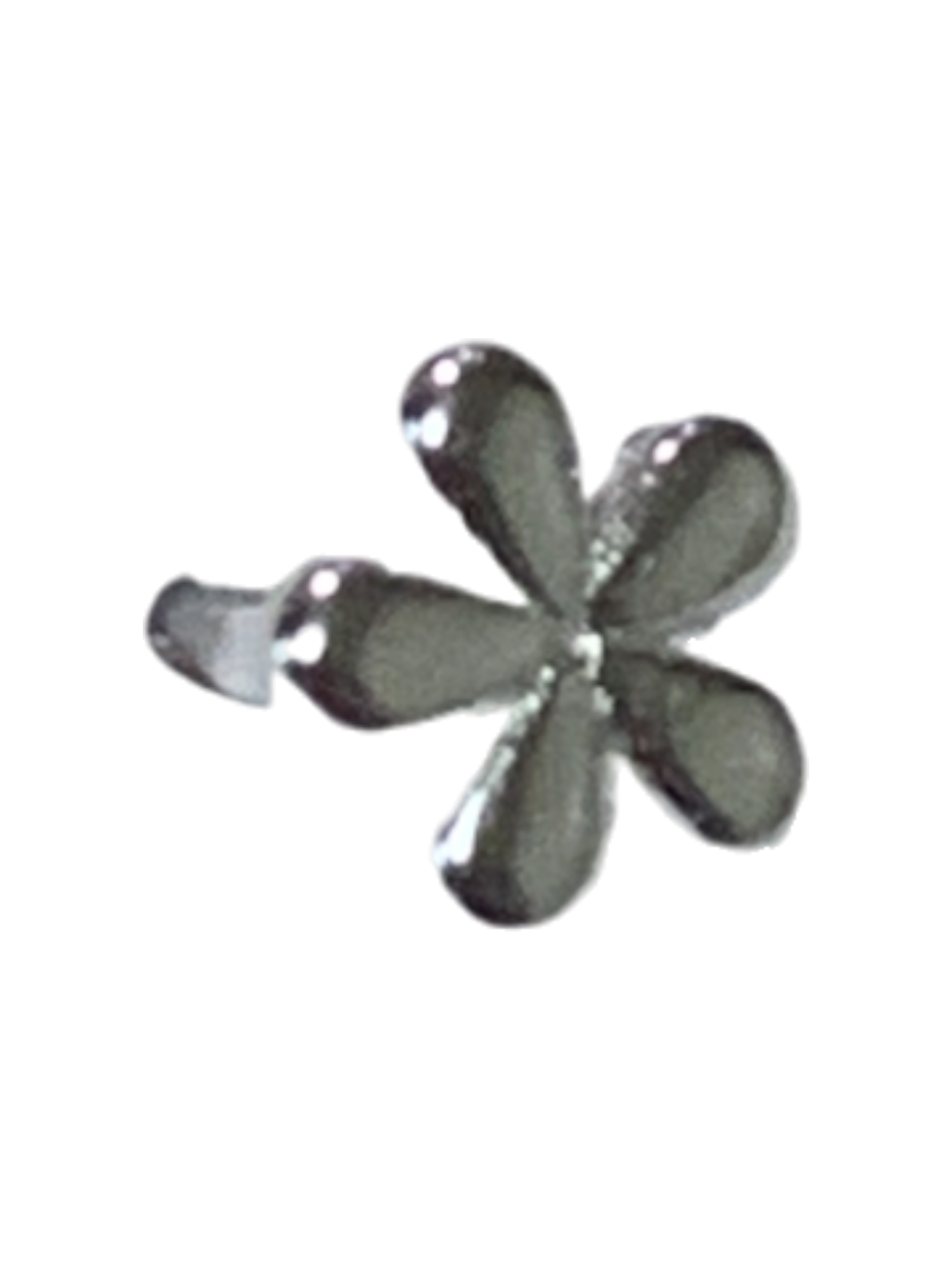 Flat Flower Shape Stud