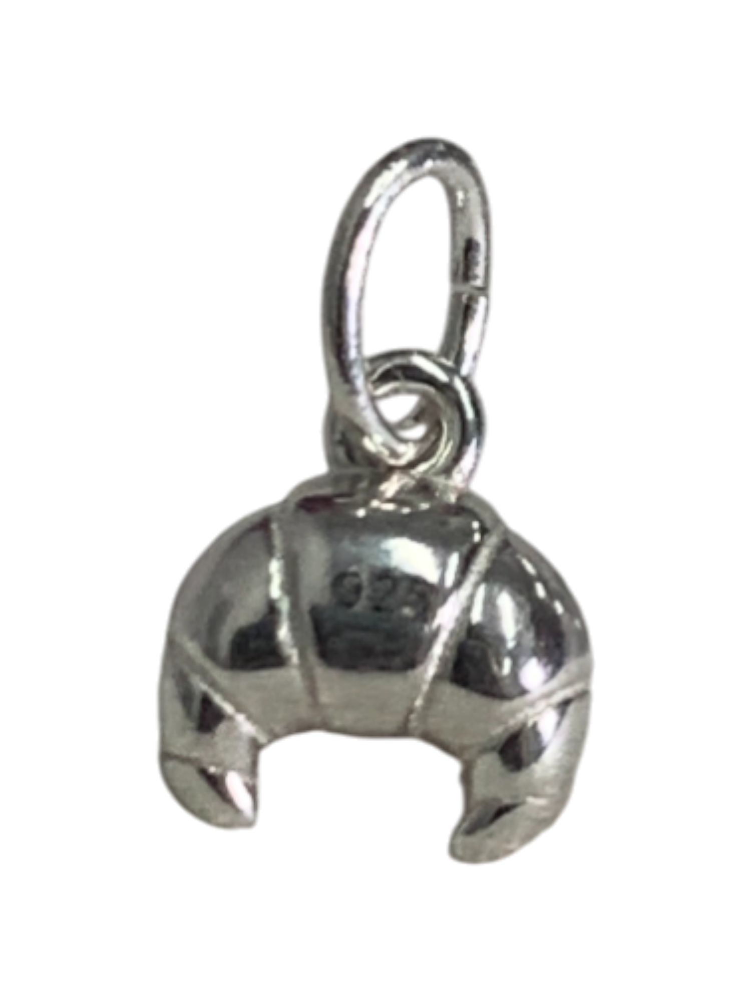 Realistic Croissant Shape Charm