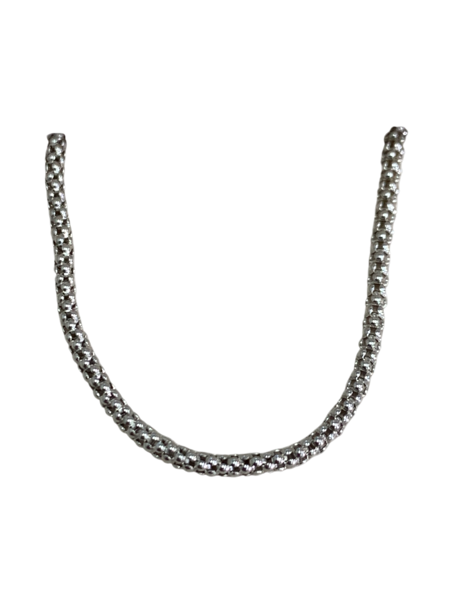1.2mm Strawberry Patterned Chain Bracelet