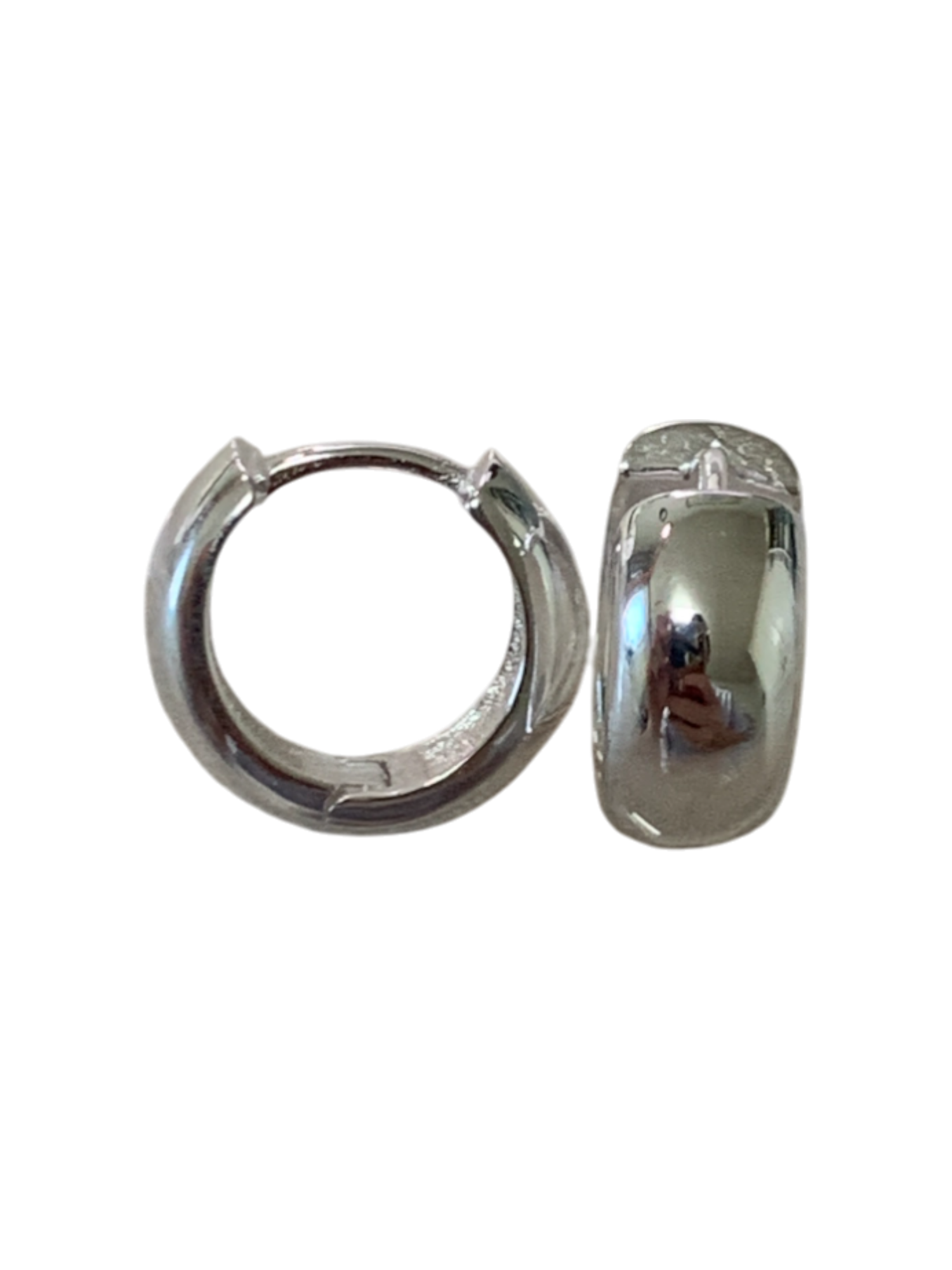 Simple Chunky Bold Hoops