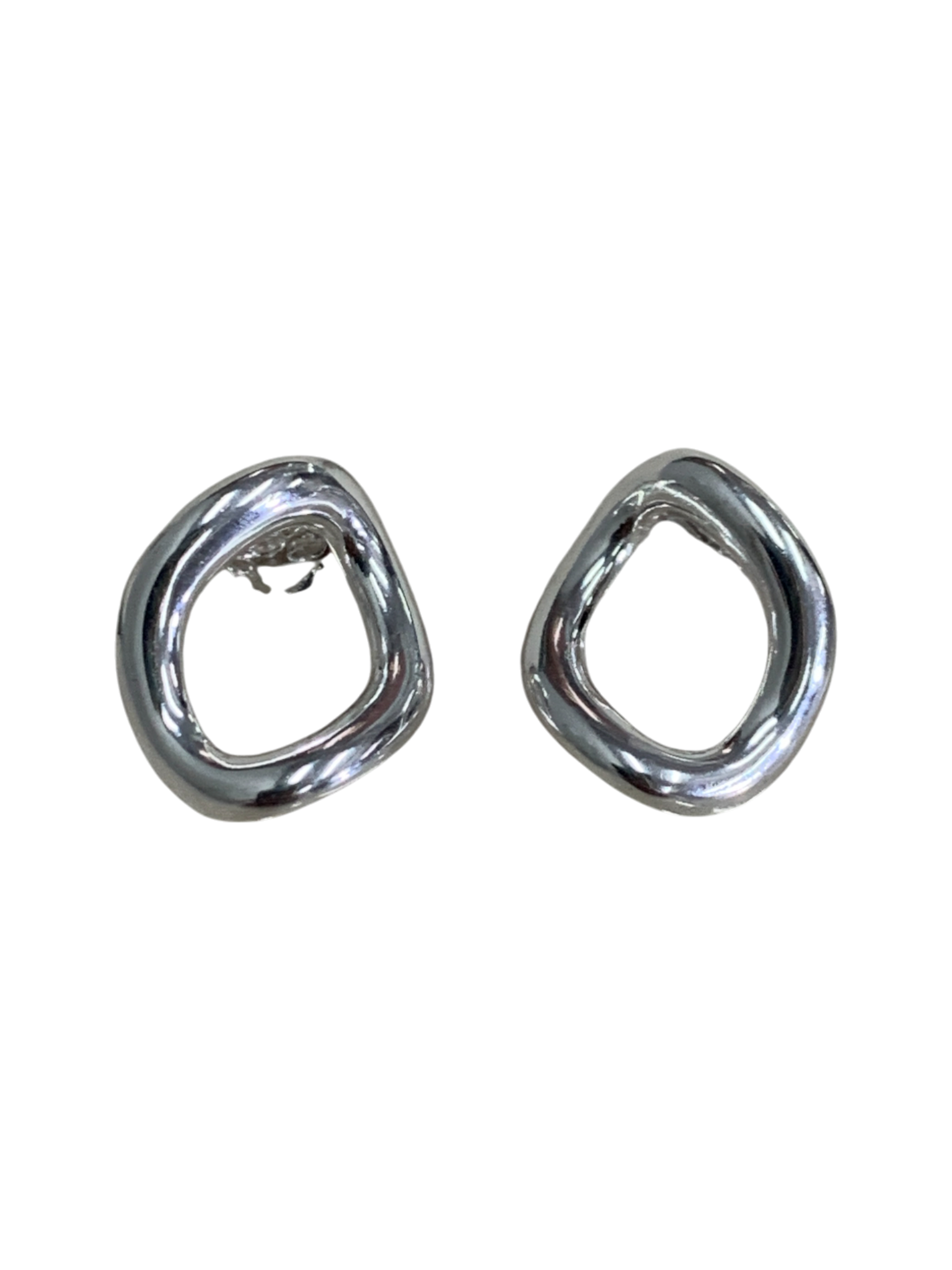 Big Wave Doughnut Stud Earrings 828