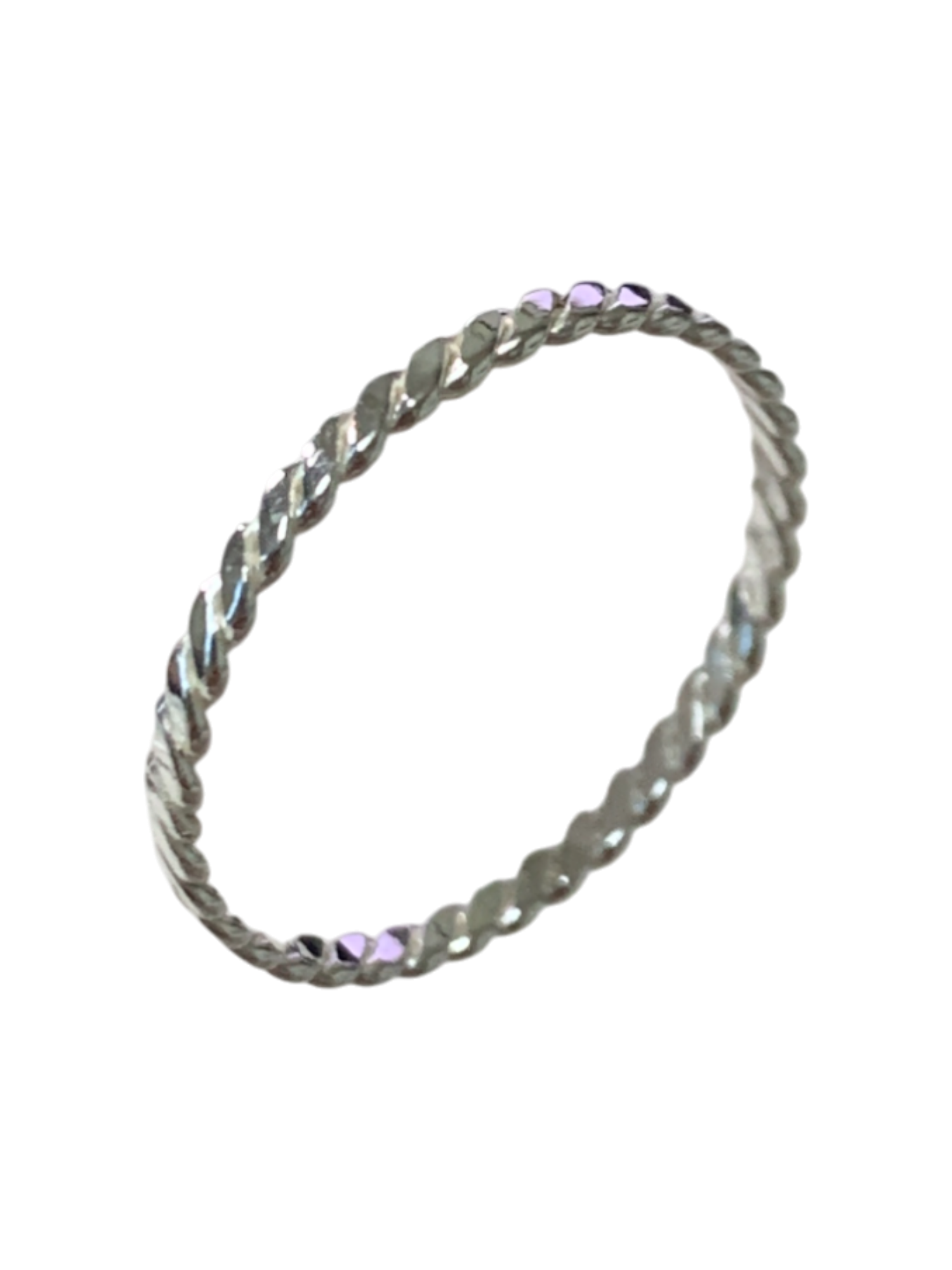 Elegant Two Lines Twisted Ring