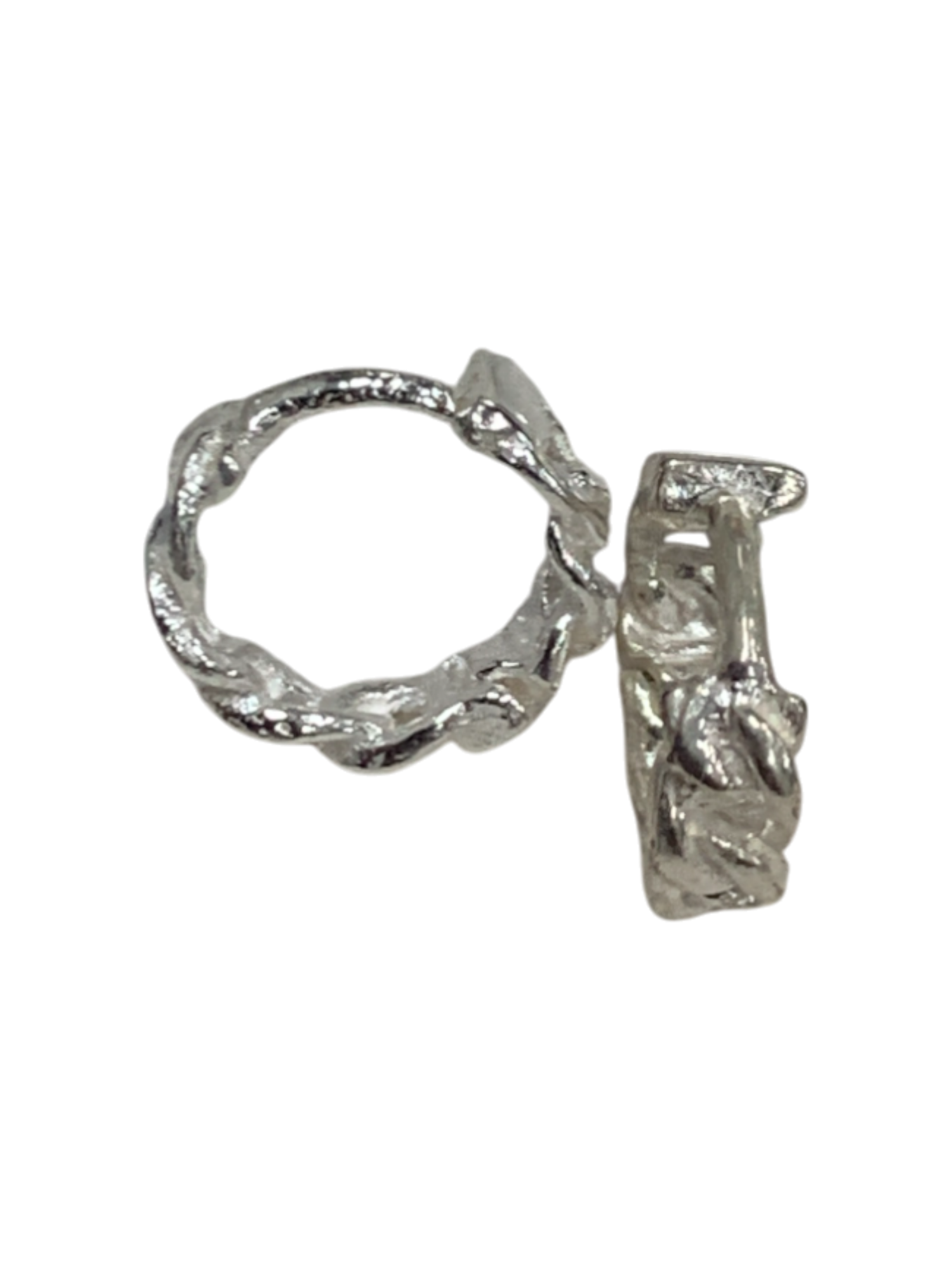 Chic Organic Huggie Hoop