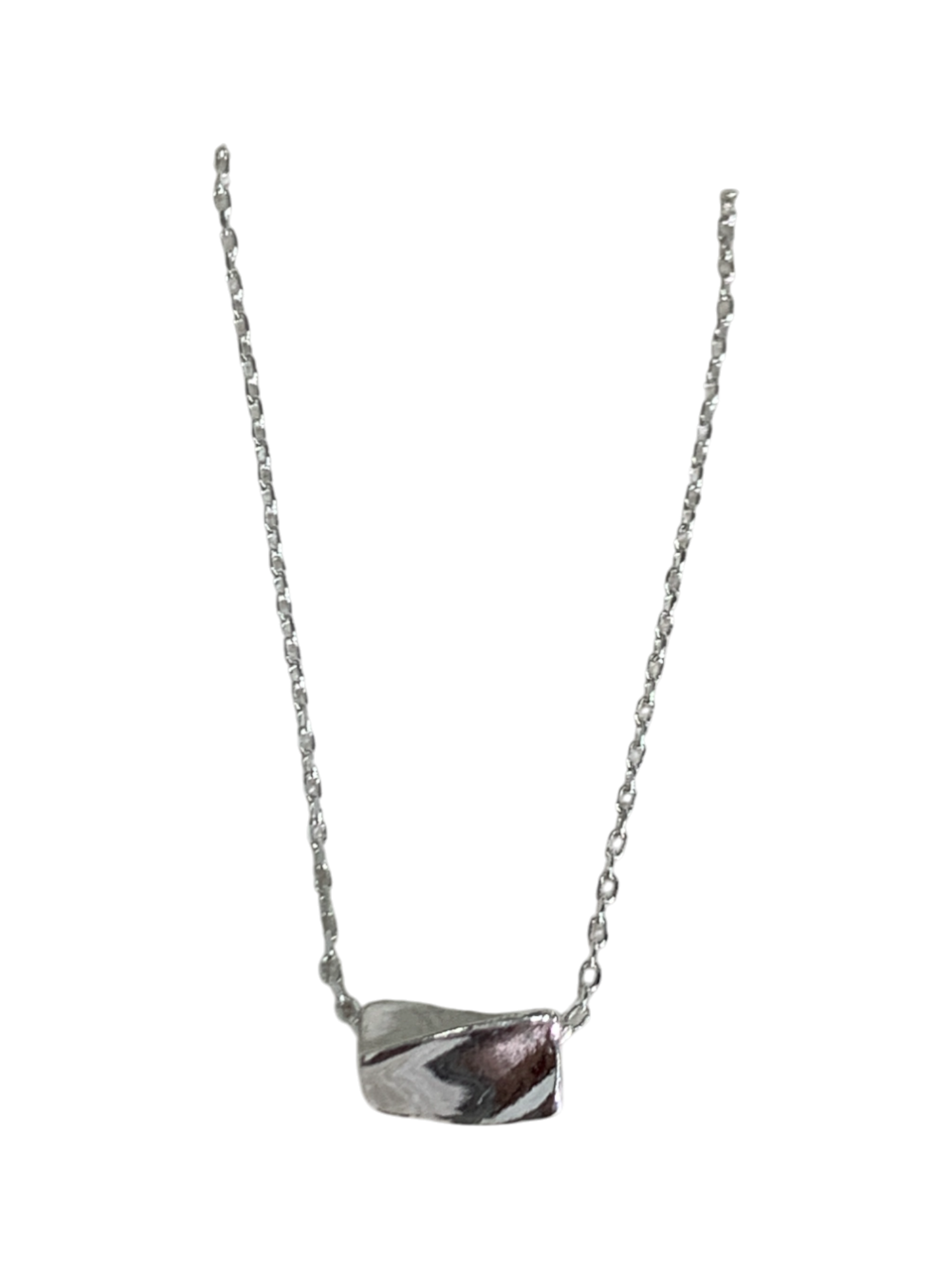 Twisted Rectangle Chunky Necklace