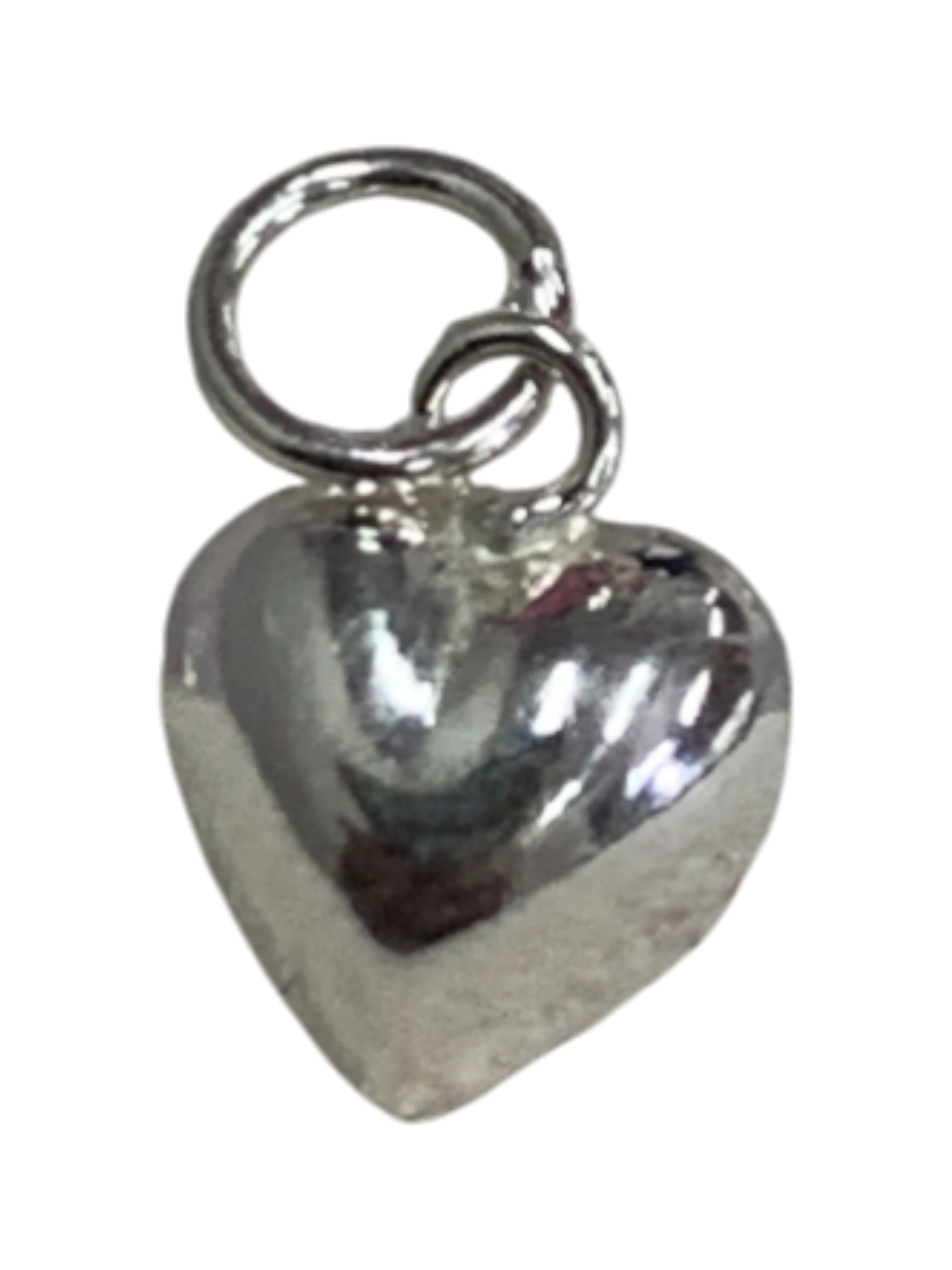 Plum Heart Charm