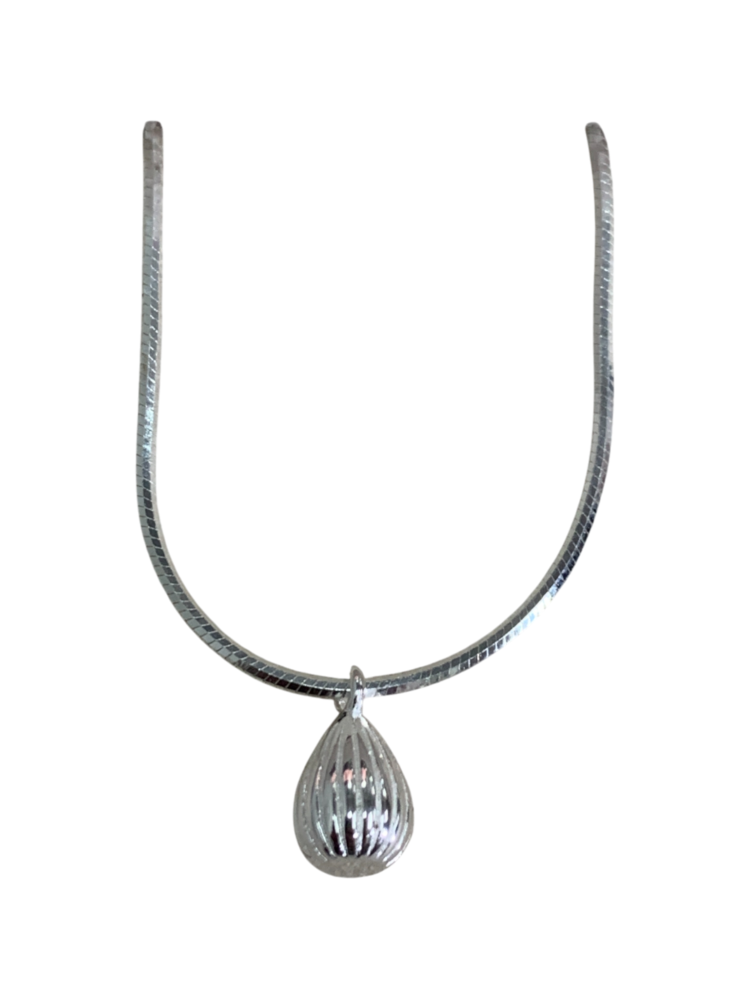 Dotori Snake Chain Pendant Necklace 726