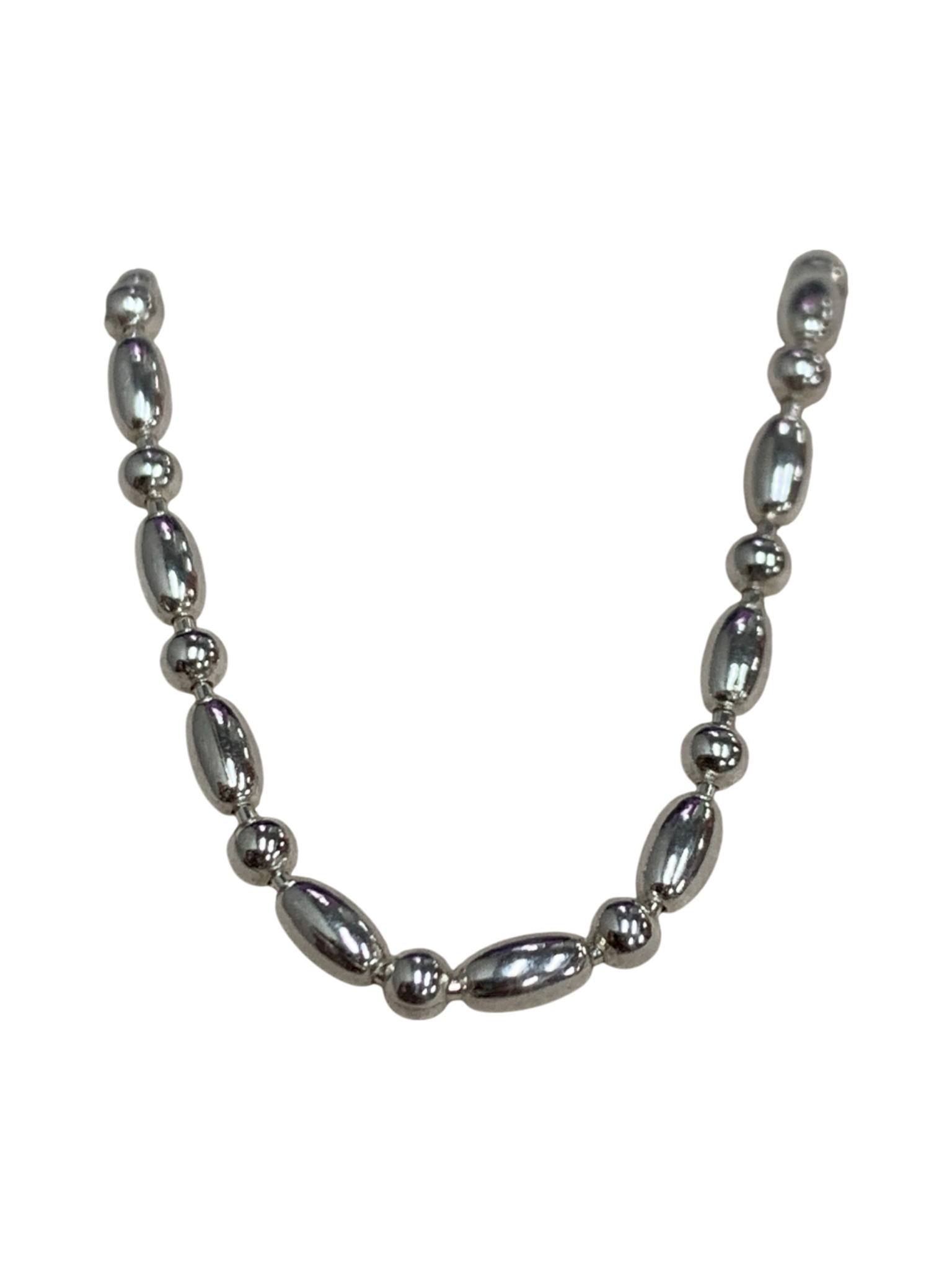 Rice and Ball Chain Bracelet 547