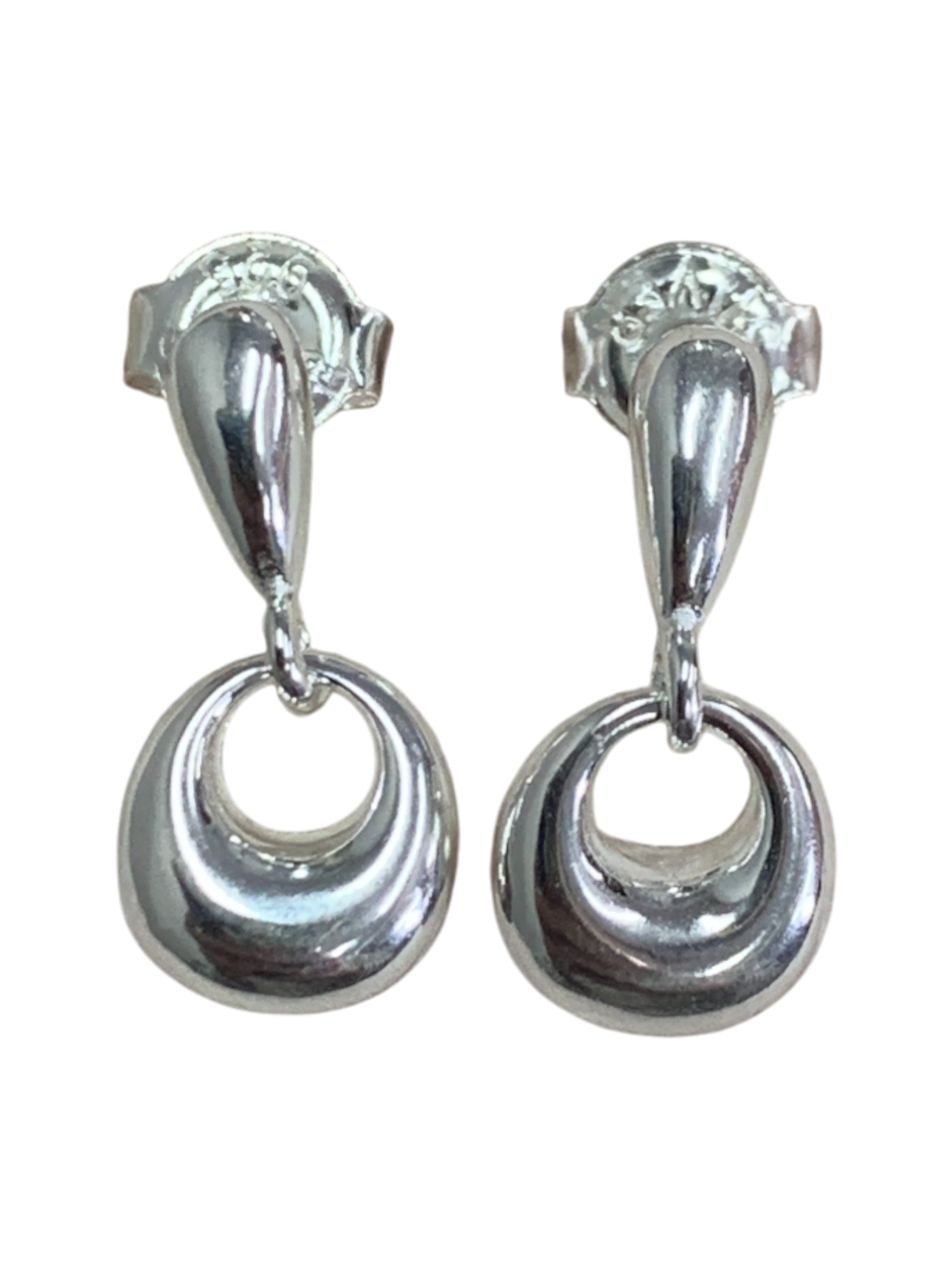 Circle Hanging Drop Earrings 718